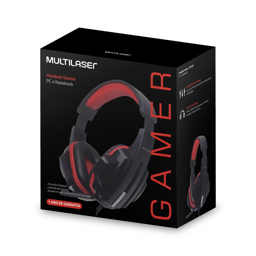  - Headset - unidade    Cod. HEADSET GAMER PH120